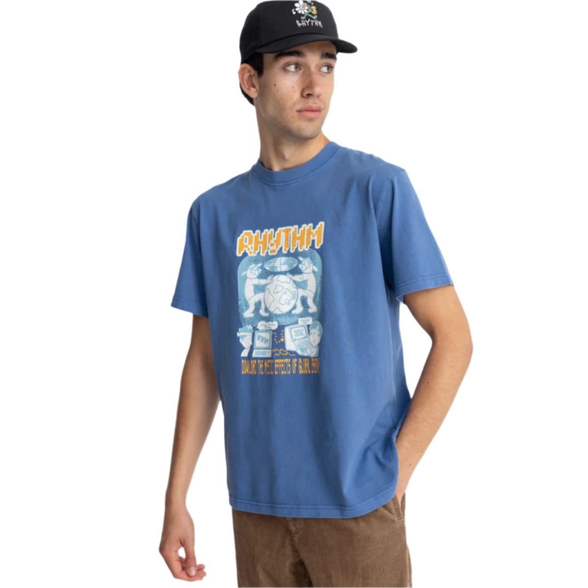 Rhythm - Mystic Effects Vintage SS Tee - Cobalt - Velocity 21
