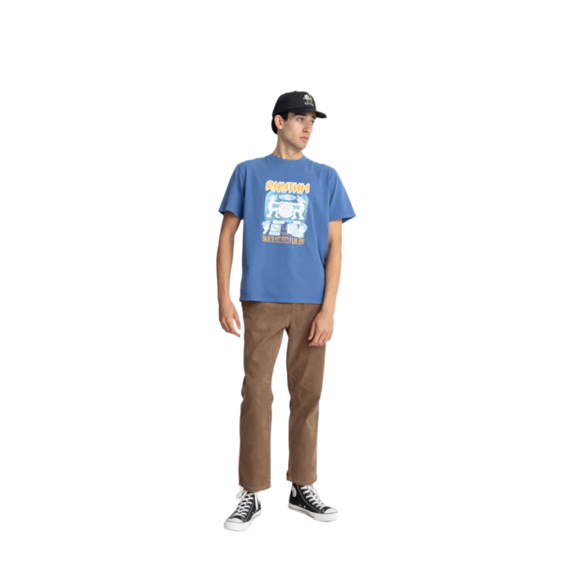 Rhythm - Mystic Effects Vintage SS Tee - Cobalt - Velocity 21