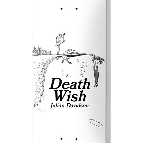 Deathwish - Julian Davidson This Way Deck - 8.0" - Velocity 21