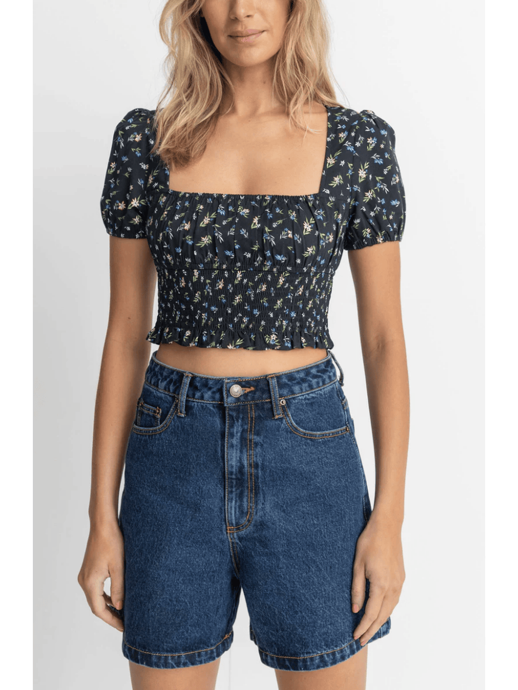 Rhythm - Fleur Floral Top - Velocity 21