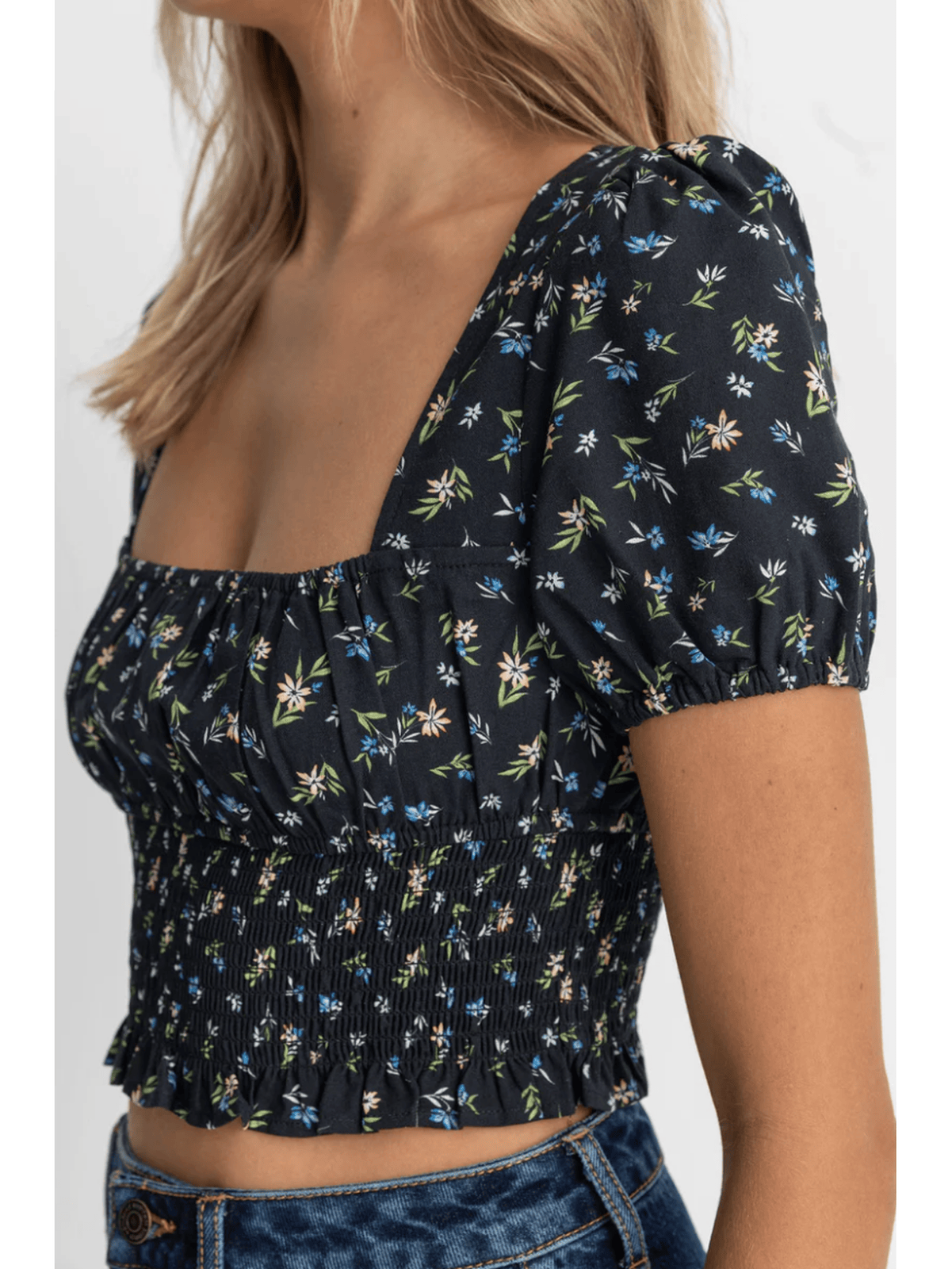 Rhythm - Fleur Floral Top - Velocity 21