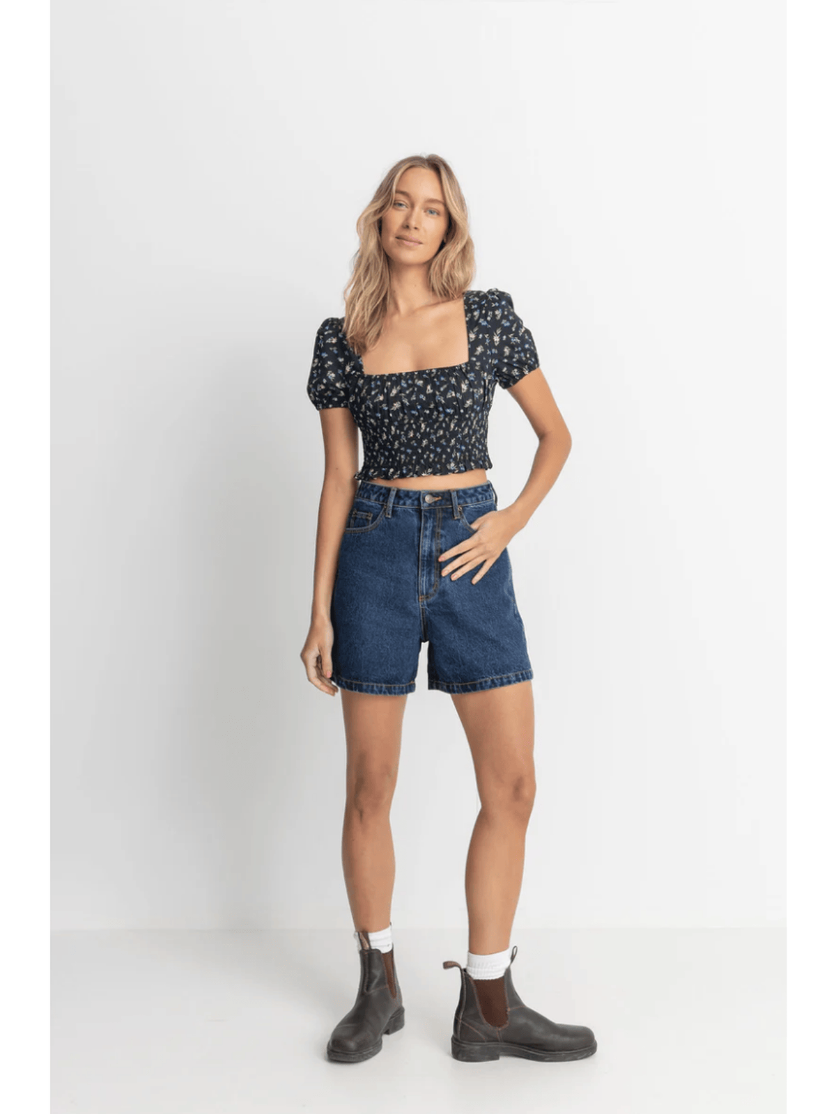 Rhythm - Fleur Floral Top - Velocity 21