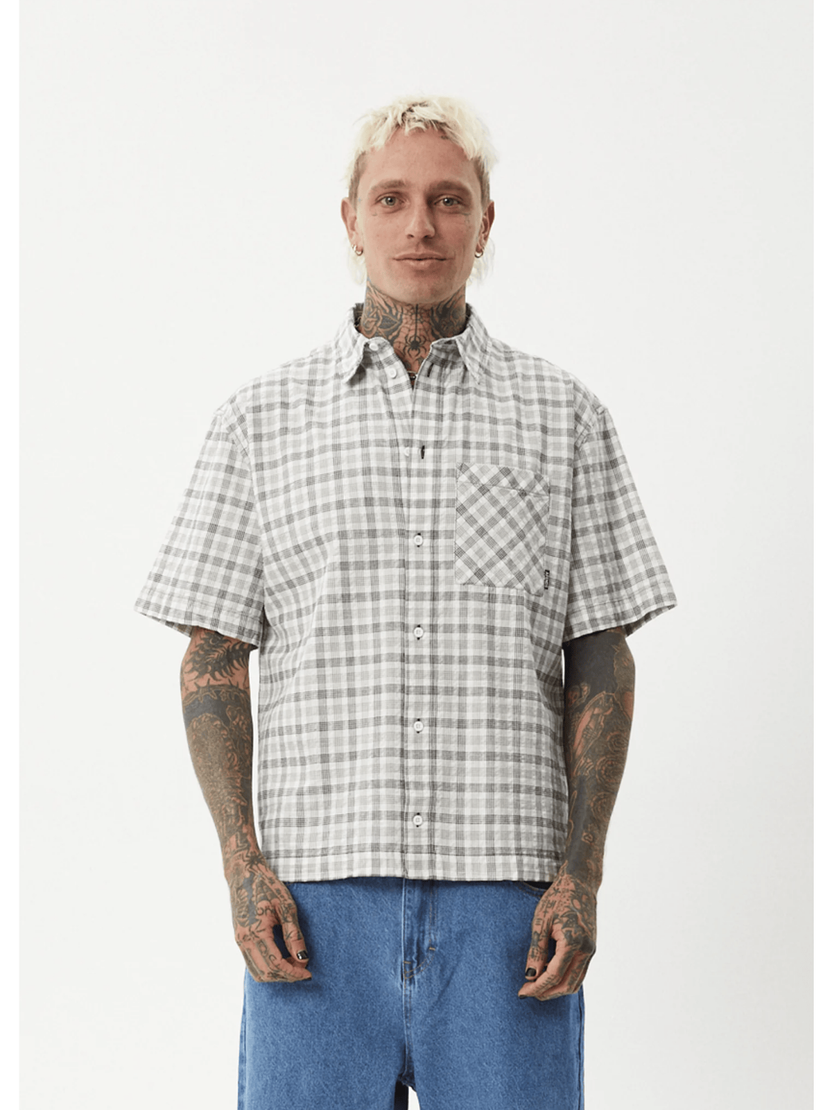 Afends - Leo Organic Seersucker SS Shirt - Velocity 21