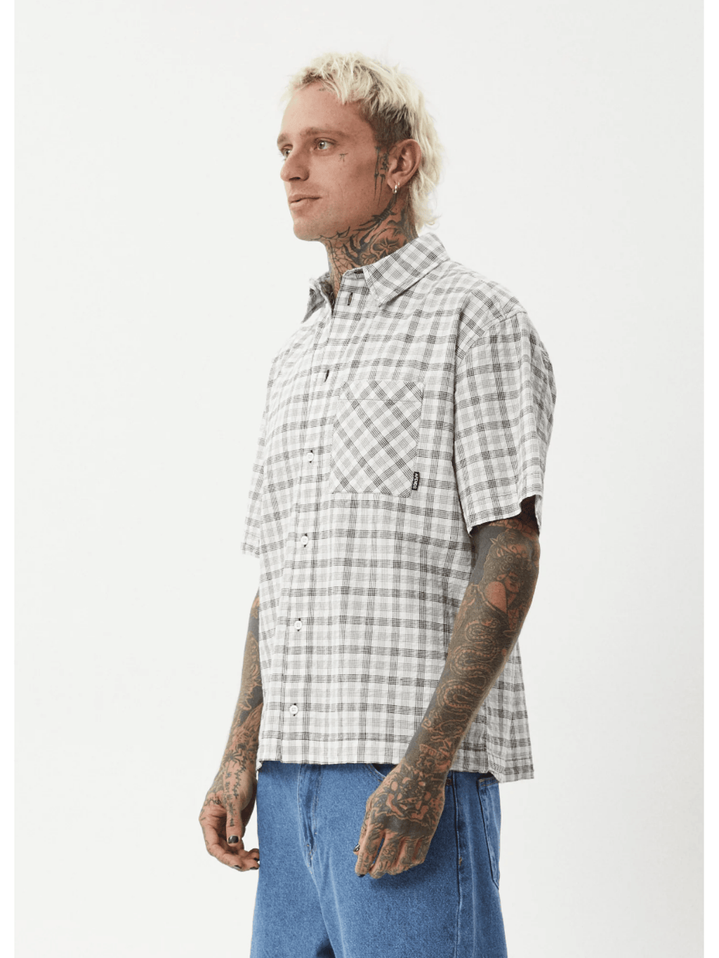 Afends - Leo Organic Seersucker SS Shirt - Velocity 21
