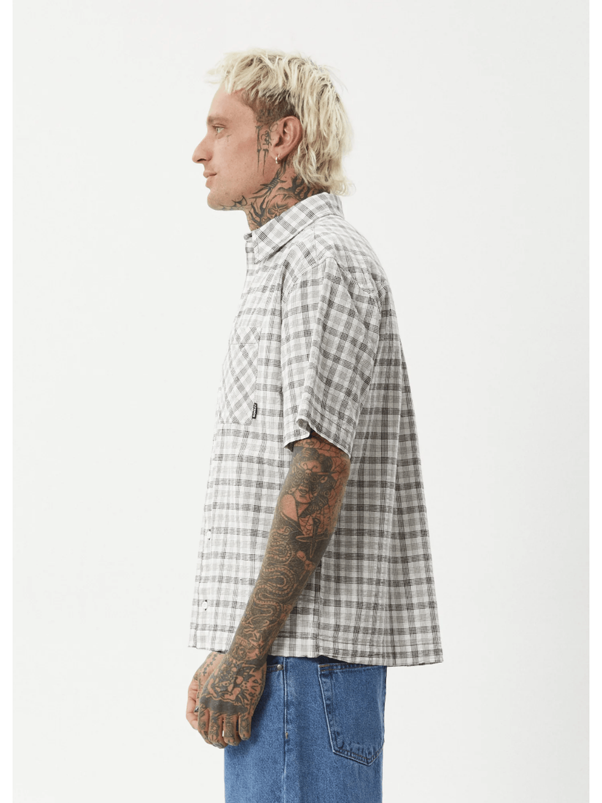 Afends - Leo Organic Seersucker SS Shirt - Velocity 21