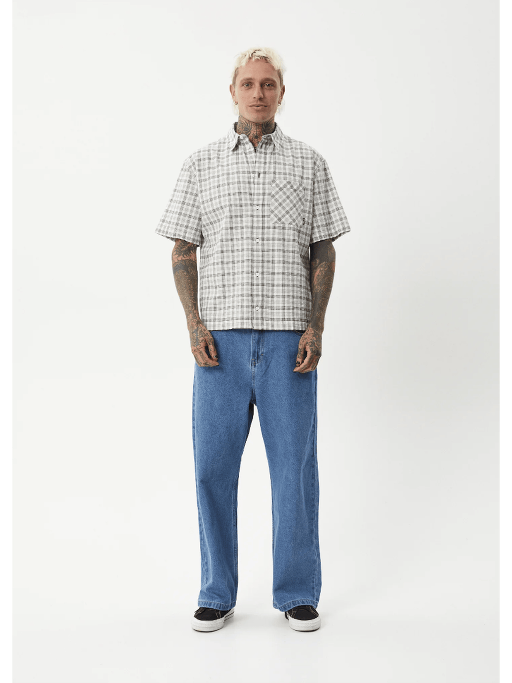 Afends - Leo Organic Seersucker SS Shirt - Velocity 21