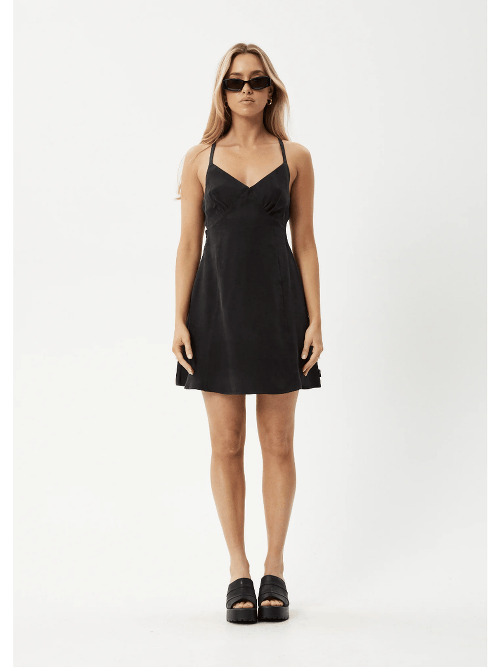 Afends - Grace Cupro Strappy Mini Dress - Velocity 21