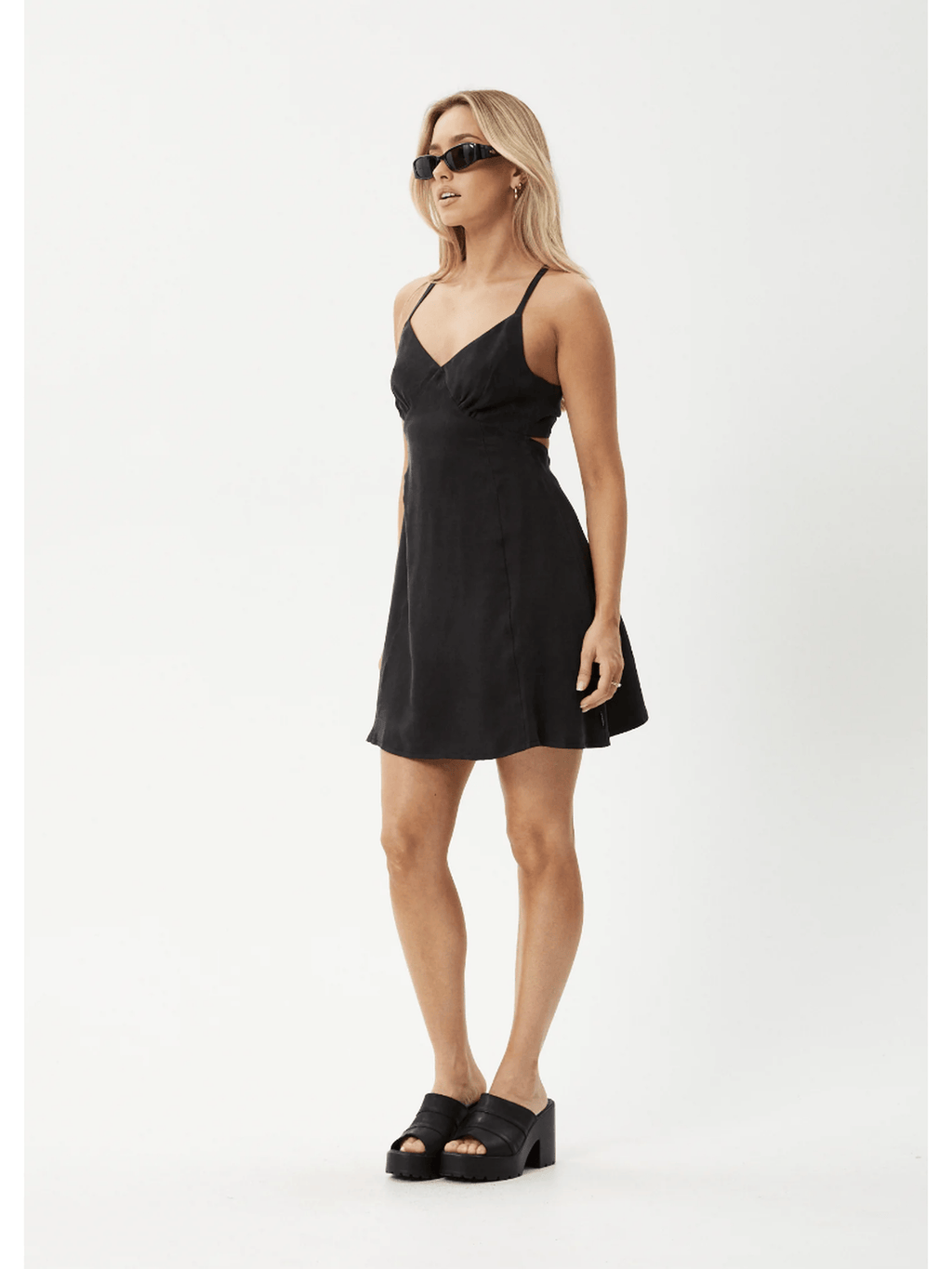 Afends - Grace Cupro Strappy Mini Dress - Velocity 21