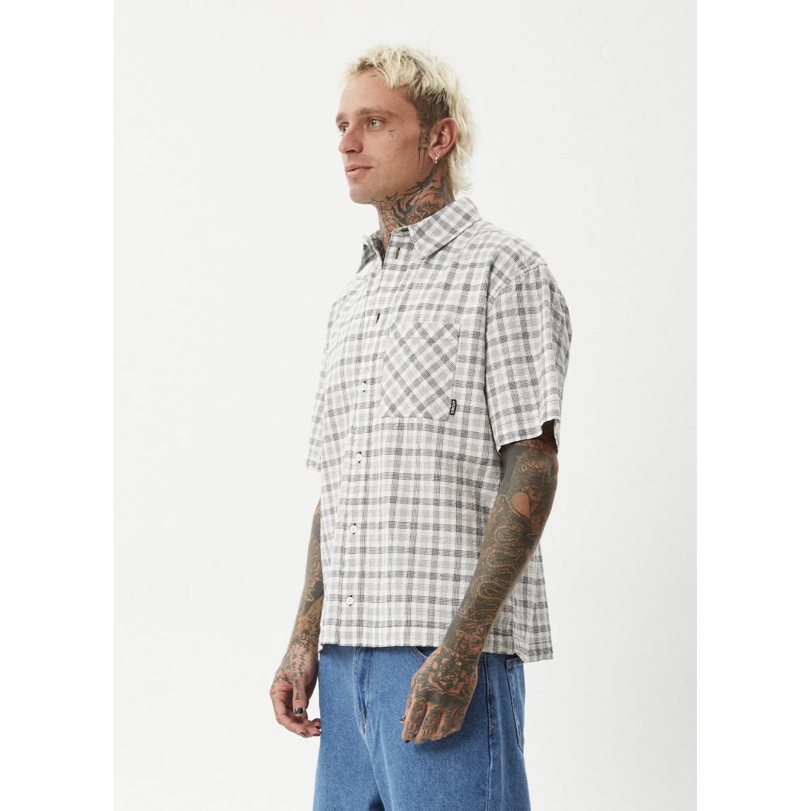 Afends - Leo Organic Seersucker SS Shirt - Velocity 21