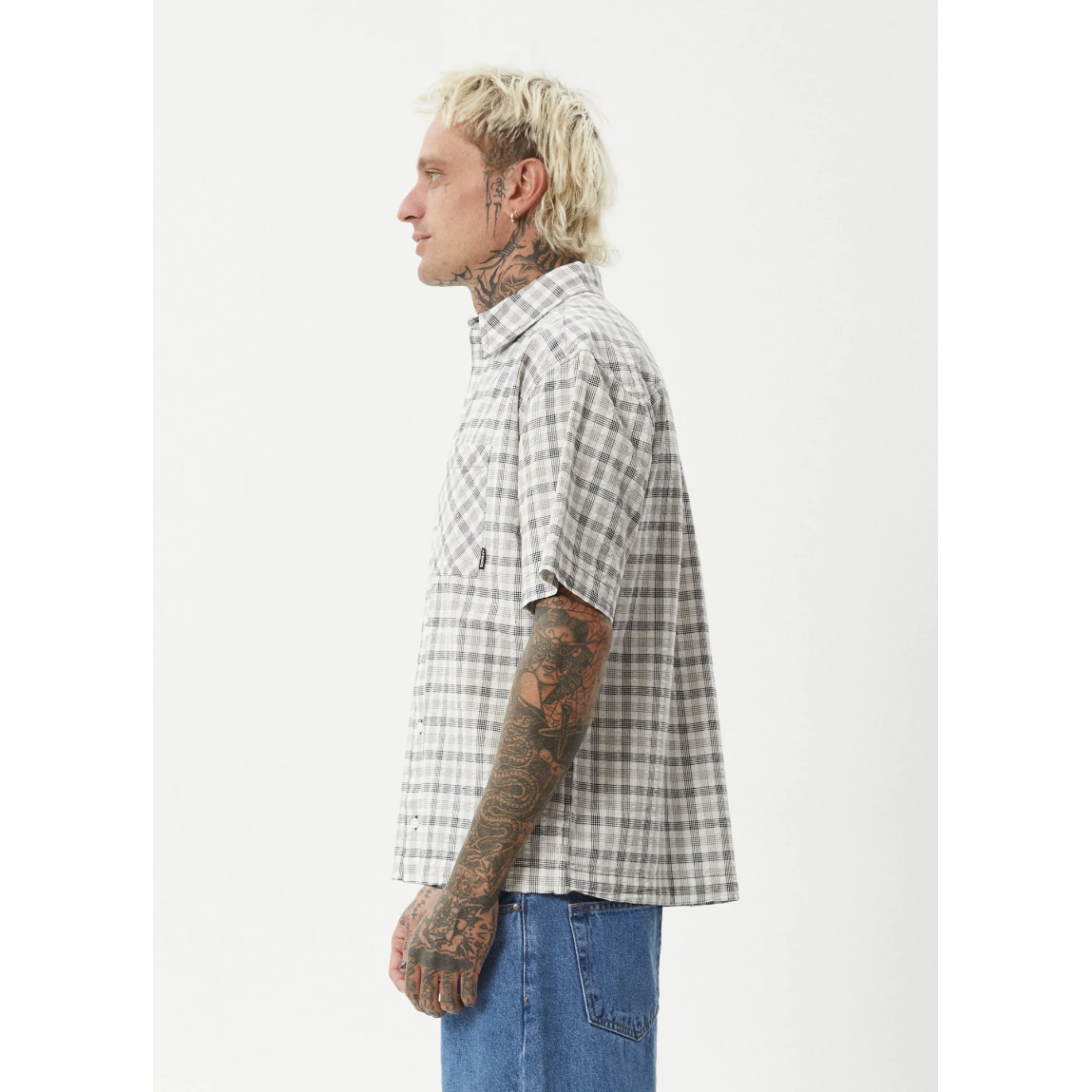 Afends - Leo Organic Seersucker SS Shirt - Velocity 21