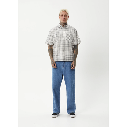 Afends - Leo Organic Seersucker SS Shirt - Velocity 21