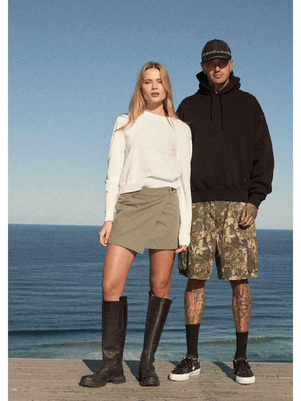 Afends - Fraser Recycled Utility Mini Skirt - Velocity 21