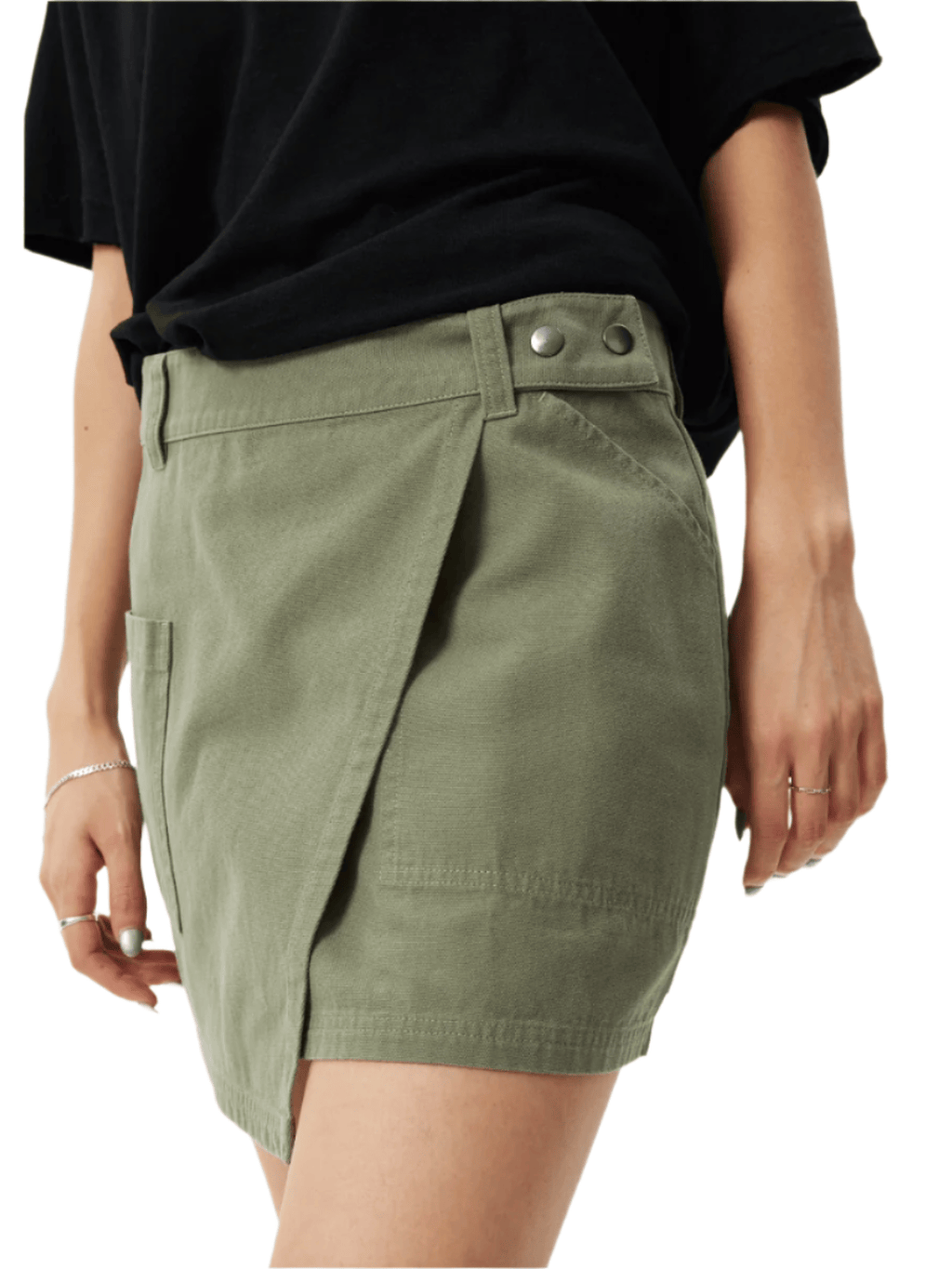 Afends - Fraser Recycled Utility Mini Skirt - Velocity 21