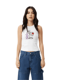 Afends - Nirvana Recycled Rib Singlet - Velocity 21