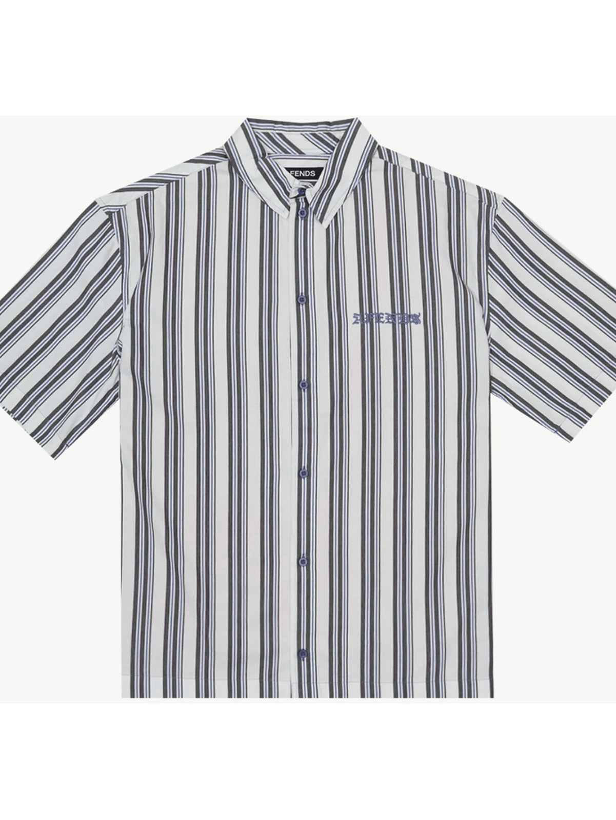 Afends - Lined Up Organic SS Shirt - Velocity 21