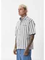 Afends - Lined Up Organic SS Shirt - Velocity 21