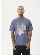 Afends - Times Up Recycled Retro Fit Tee - Velocity 21