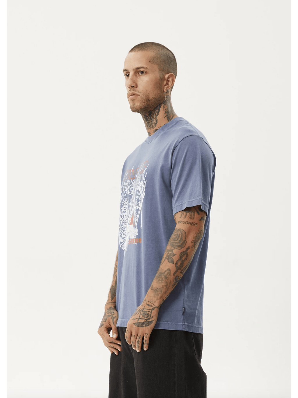 Afends - Times Up Recycled Retro Fit Tee - Velocity 21