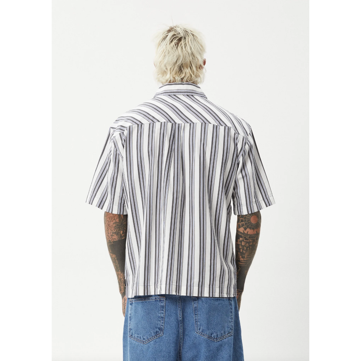 Afends - Lined Up Organic SS Shirt - Velocity 21