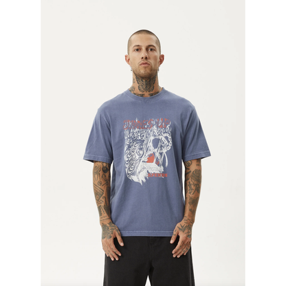 Afends - Times Up Recycled Retro Fit Tee - Velocity 21