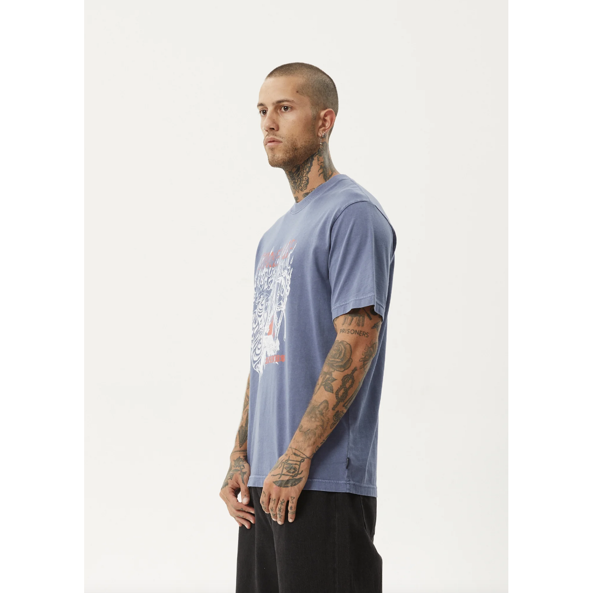 Afends - Times Up Recycled Retro Fit Tee - Velocity 21