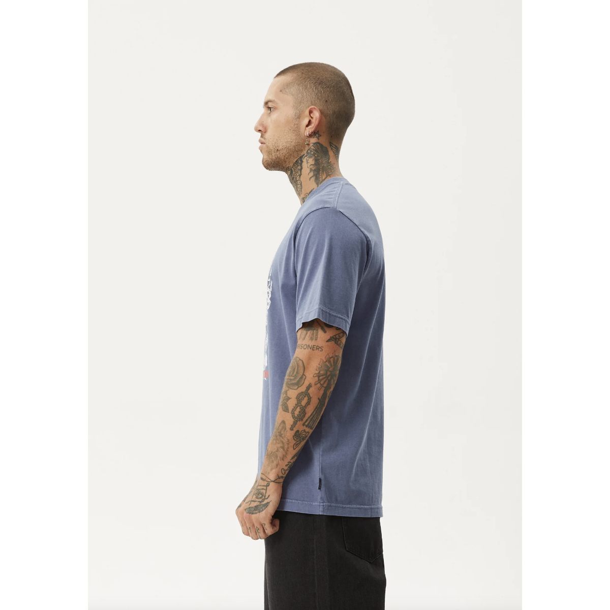 Afends - Times Up Recycled Retro Fit Tee - Velocity 21