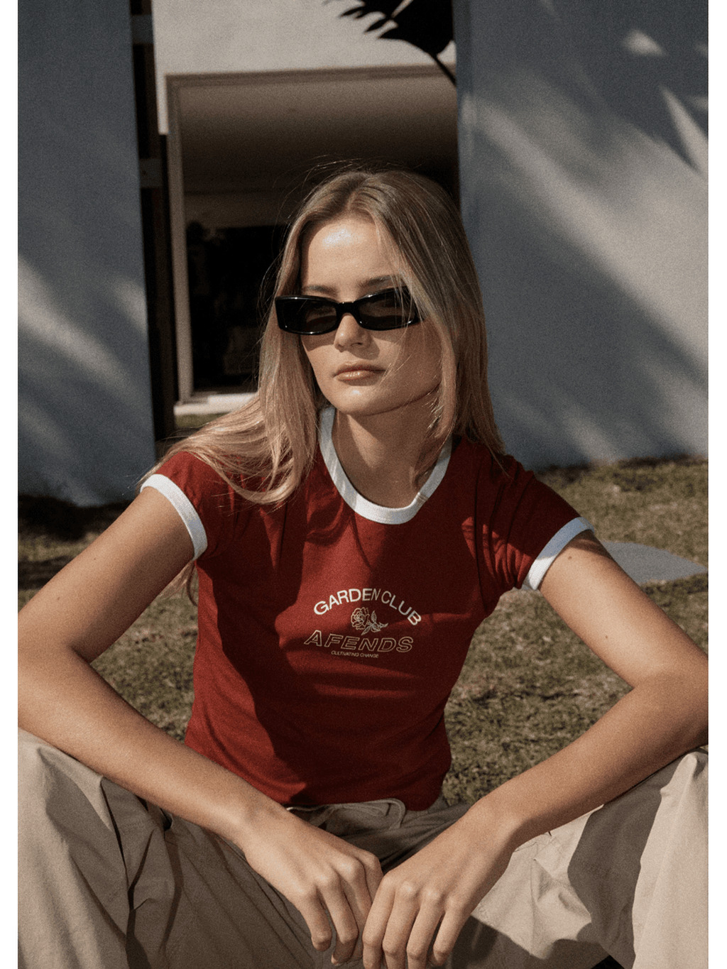 Afends - Cultivate Recycled Ringer Tee - Velocity 21