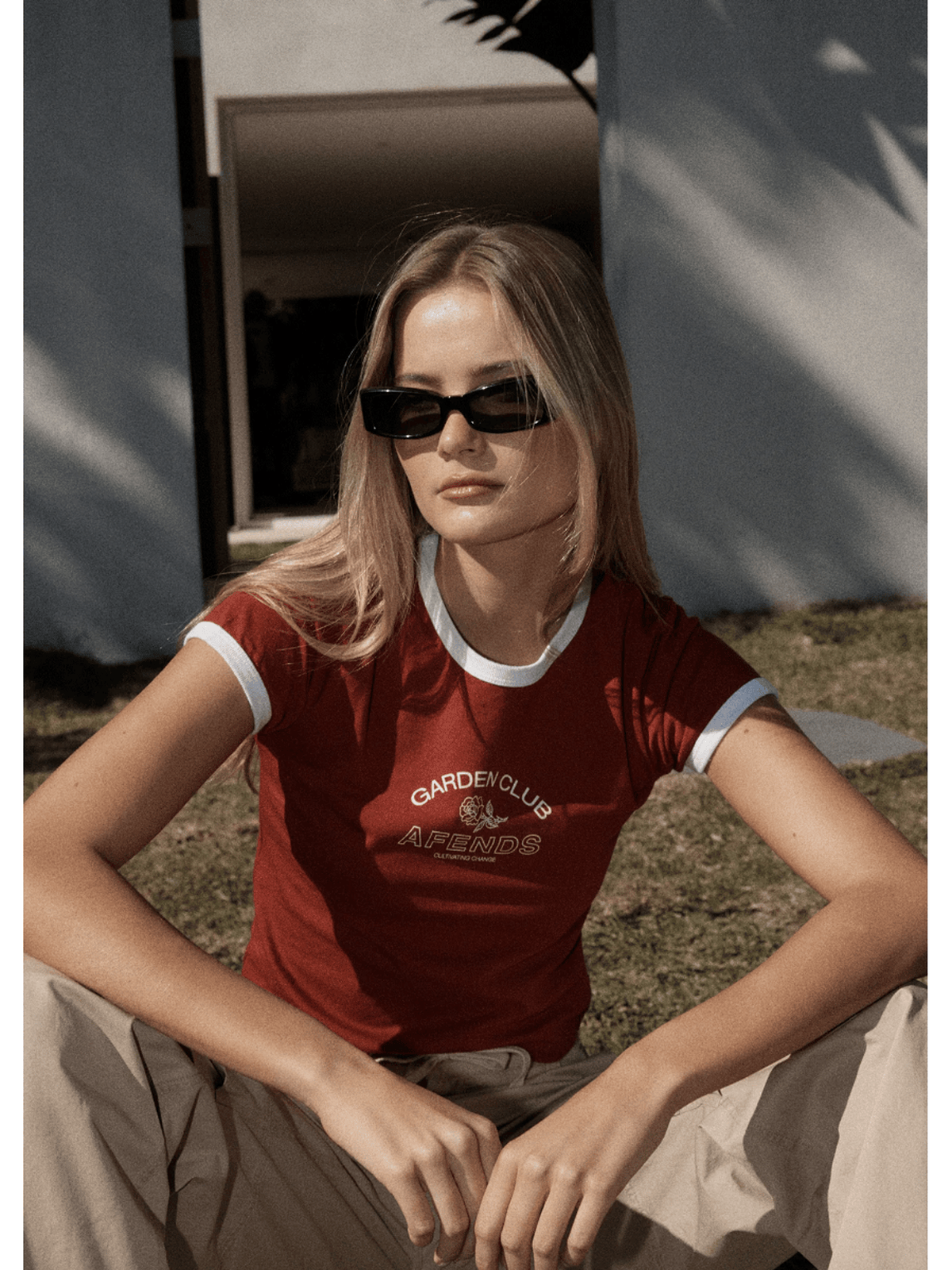 Afends - Cultivate Recycled Ringer Tee - Velocity 21