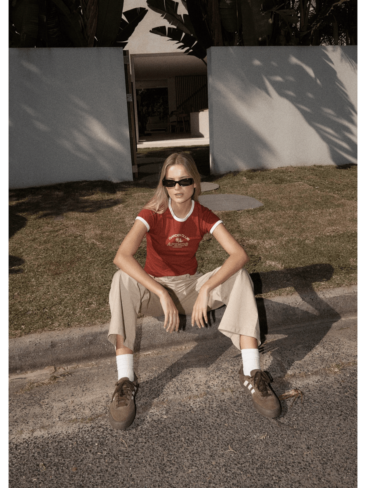 Afends - Cultivate Recycled Ringer Tee - Velocity 21