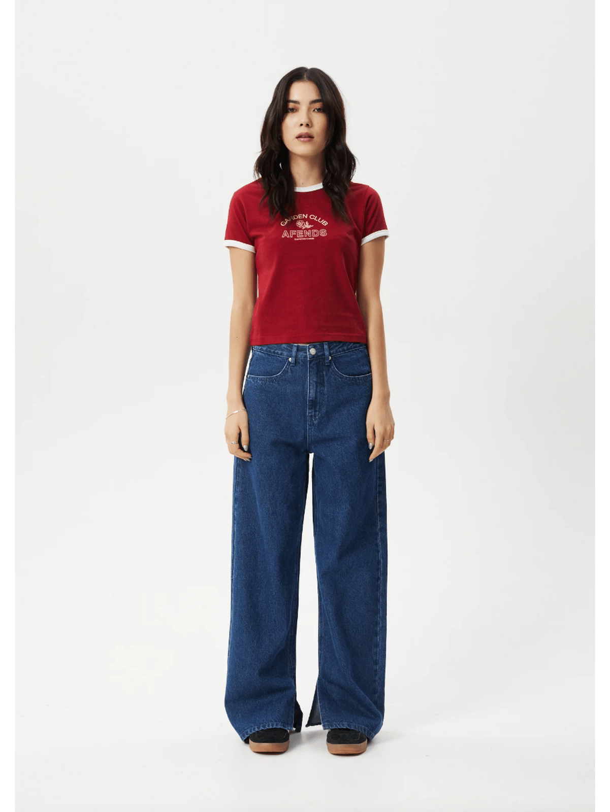 Afends - Cultivate Recycled Ringer Tee - Velocity 21