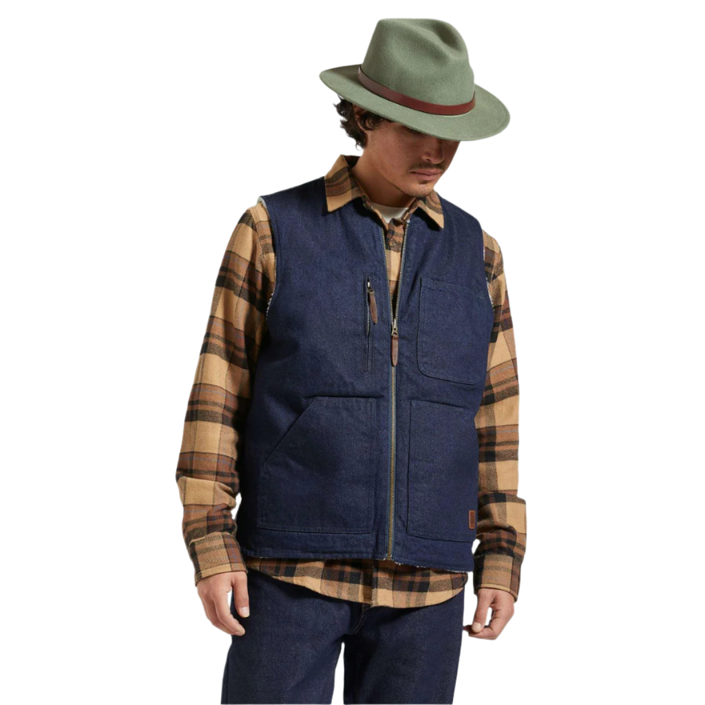 Brixton - Messer Fedora - Light Moss - Velocity 21