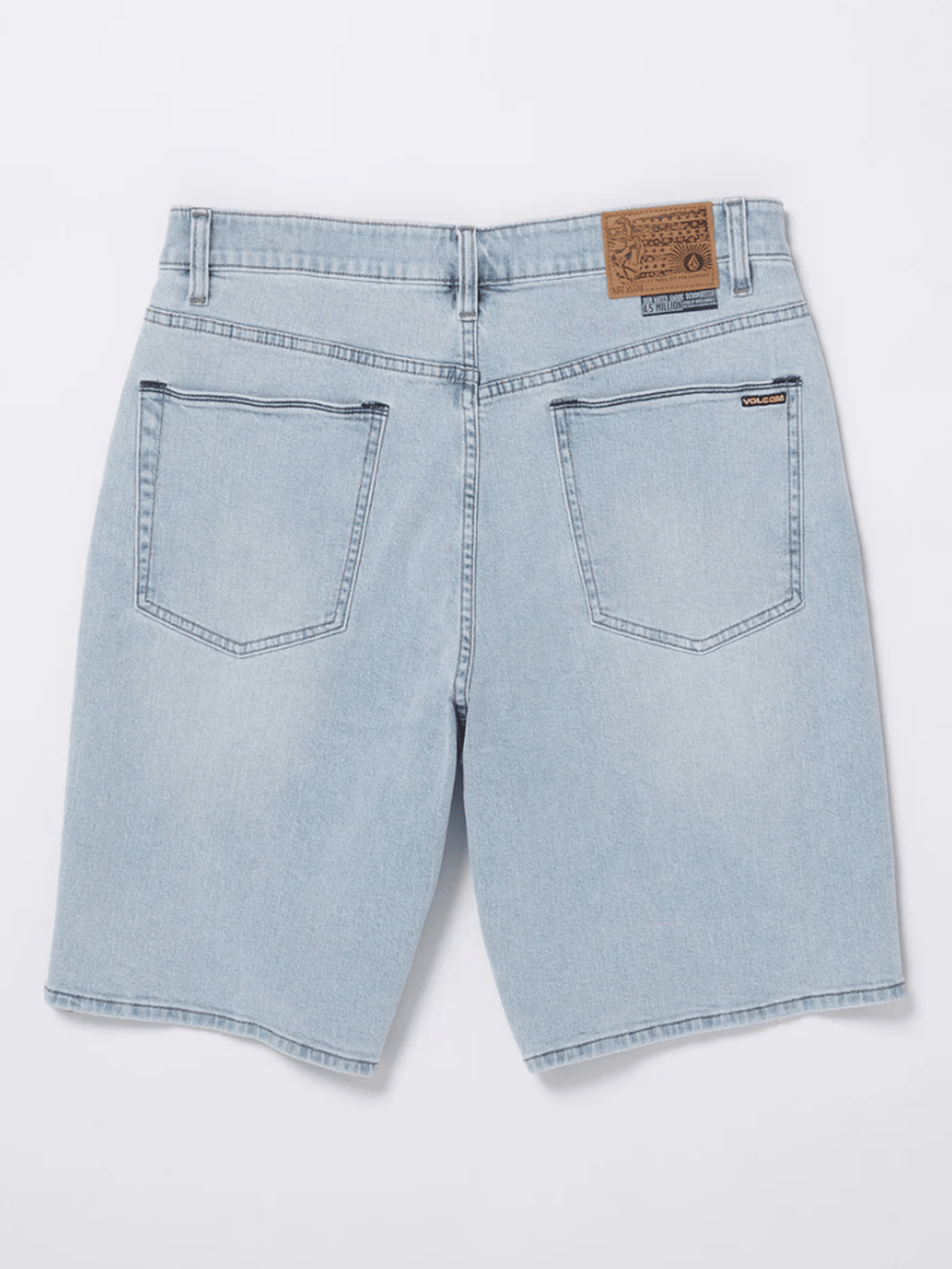 Volcom - Billow Denim Short - Desert Dirt Indigo - Velocity 21