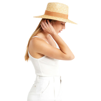 Brixton - Joanna Hat - Honey - Velocity 21