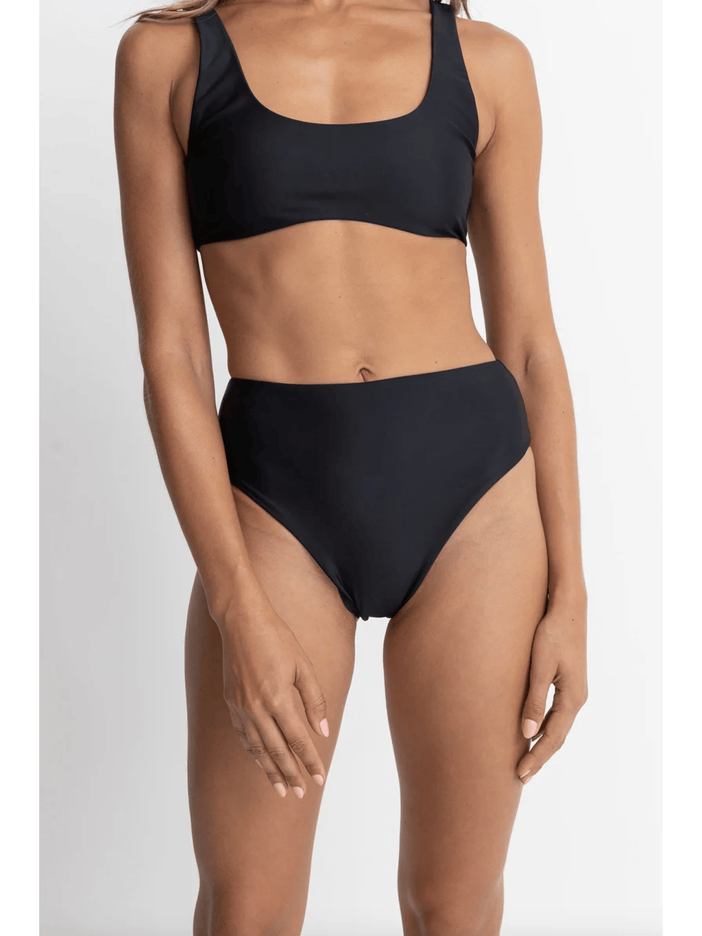 Rhythm - Classic Hi Waist Pant - Black - Velocity 21