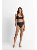 Rhythm - Classic Hi Waist Pant - Black - Velocity 21