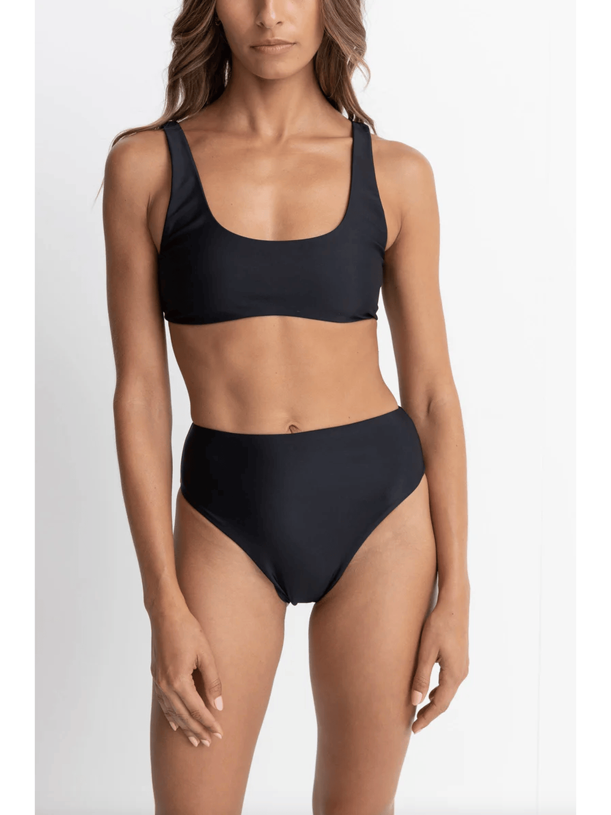 Rhythm - Classic Crop Top - Black - Velocity 21