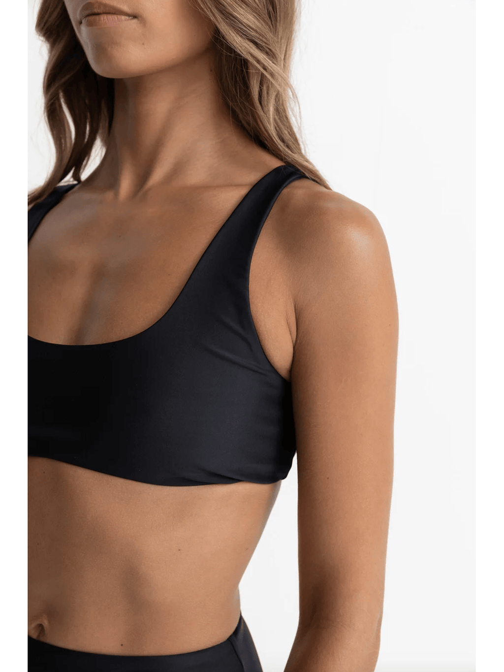 Rhythm - Classic Crop Top - Black - Velocity 21