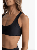 Rhythm - Classic Crop Top - Black - Velocity 21