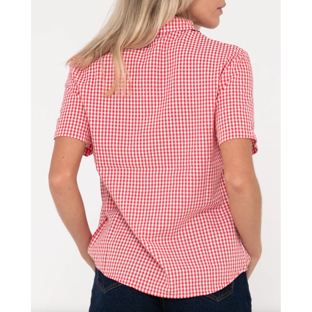 Rusty - Checked Out SS Shirt - Velocity 21