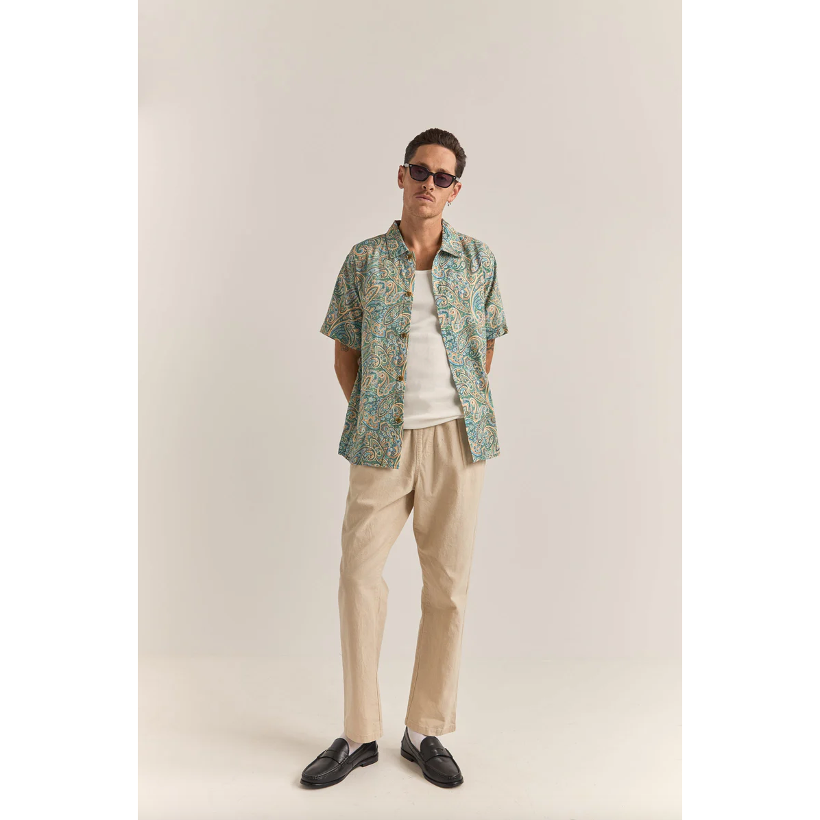 Rhythm - Cabo Paisley SS Shirt - Velocity 21