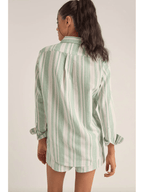 Rhythm - Dinero Stripe Beach Shirt - Velocity 21