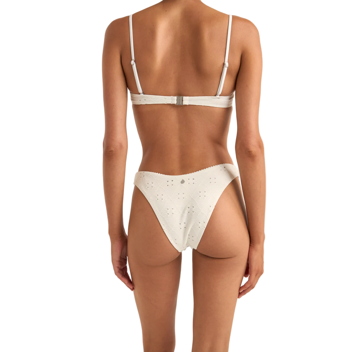 Rhythm - Brighton Eyelet Pico Hi Cut Pant - Velocity 21