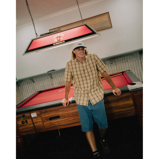 Rusty - Datsun Check SS Shirt - Velocity 21