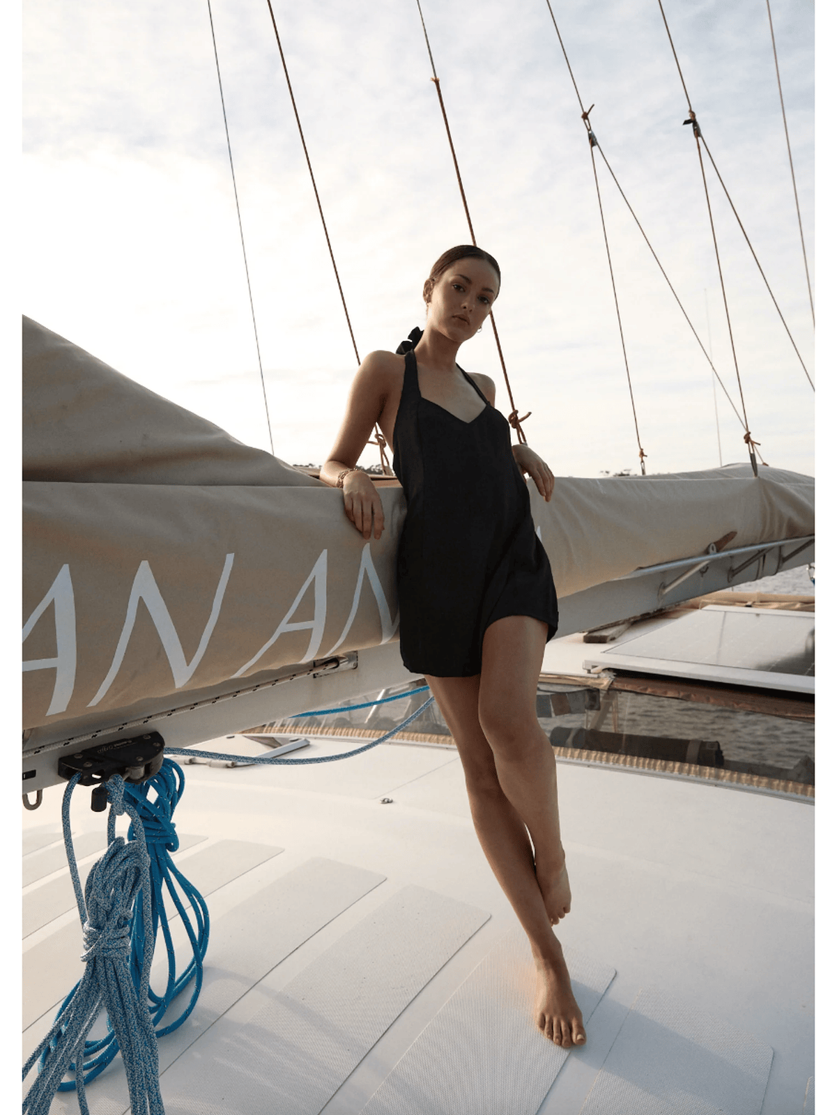 Afends - Amaya Halter Playsuit - Velocity 21