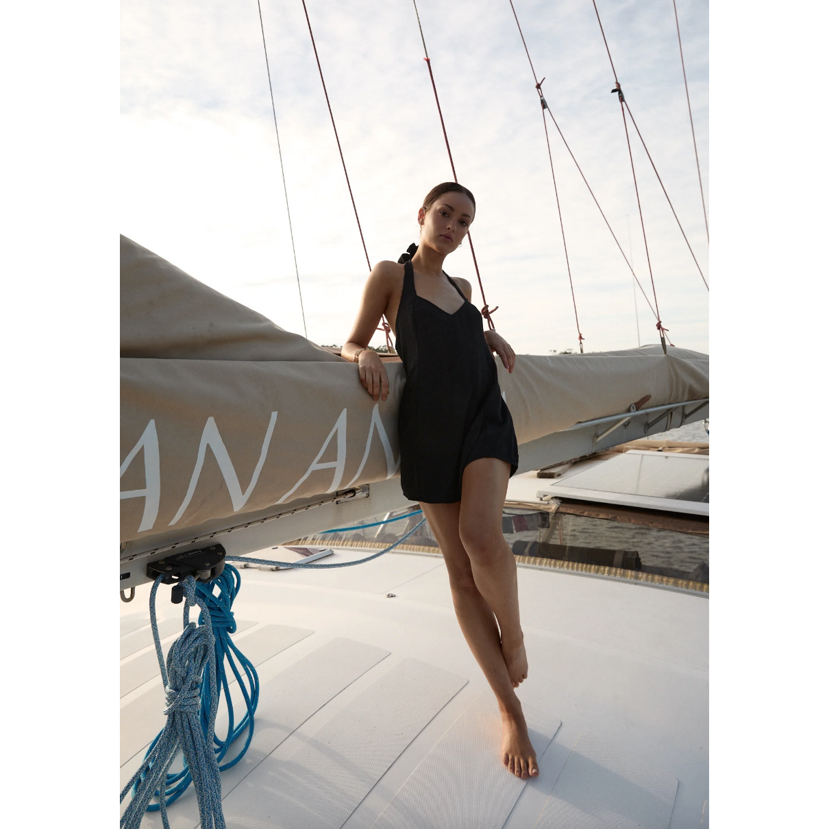 Afends - Amaya Halter Playsuit - Velocity 21