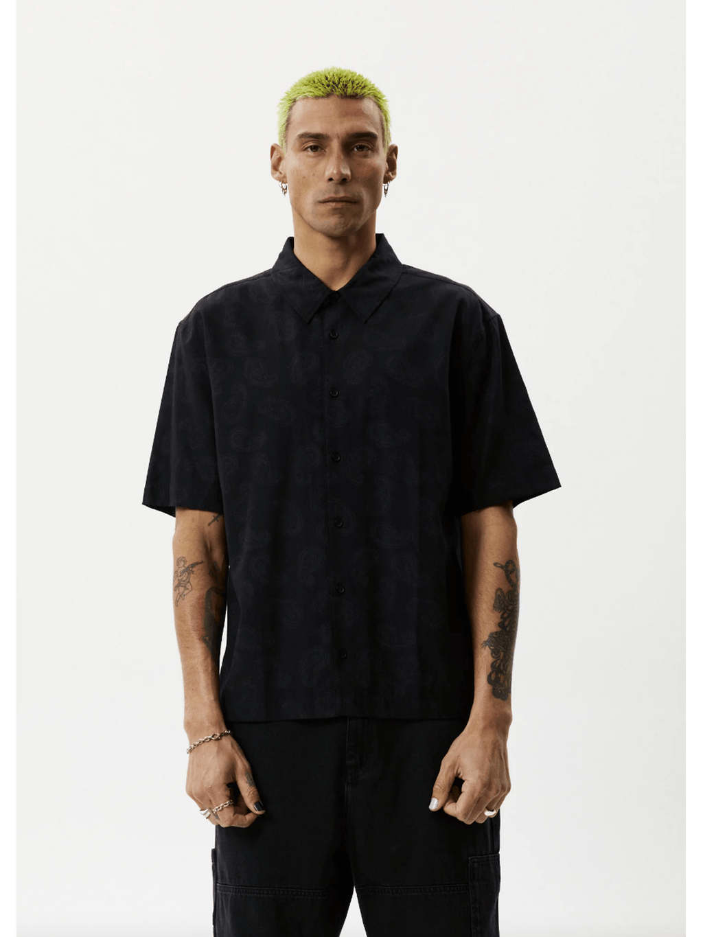 Afends - Tradition Paisley SS Shirt - Velocity 21