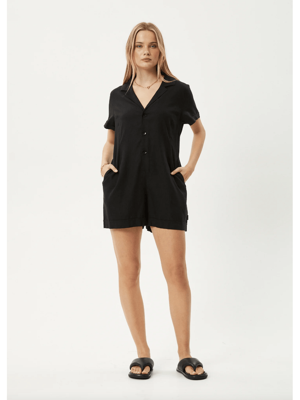 Afends - Kokomo Hemp Playsuit - Velocity 21