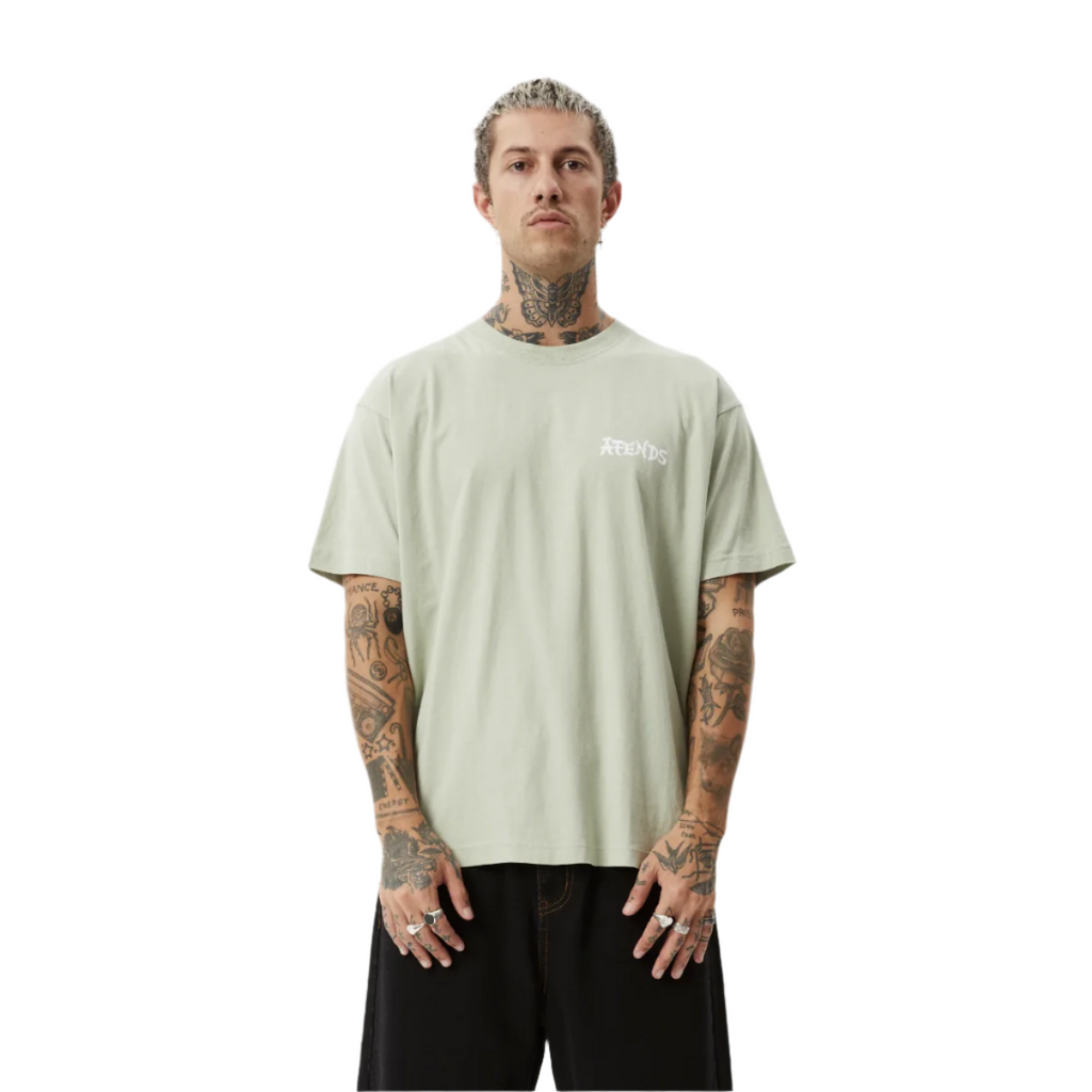 Afends - Destroyer Recycled Fit Boxy Tee - Velocity 21