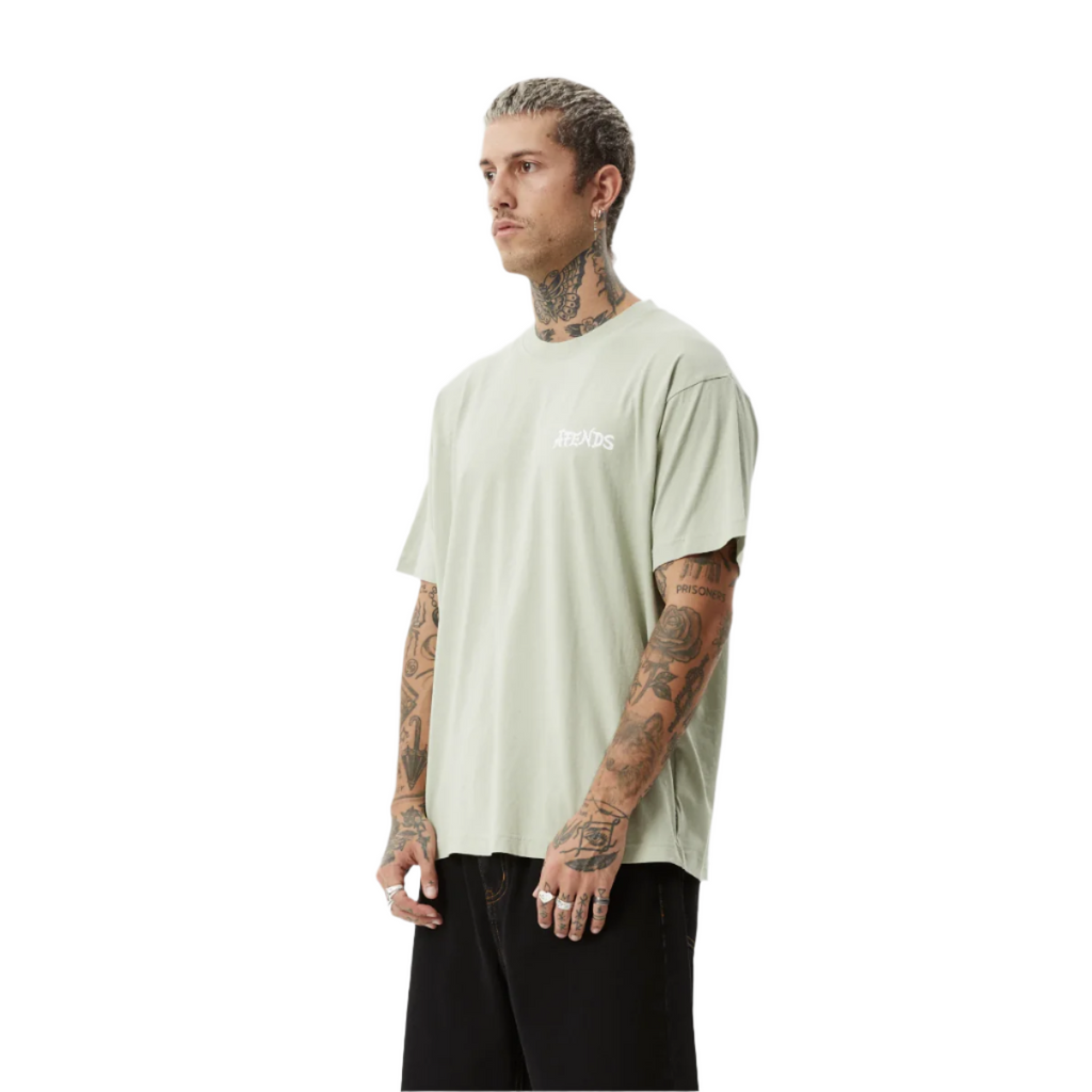 Afends - Destroyer Recycled Fit Boxy Tee - Velocity 21