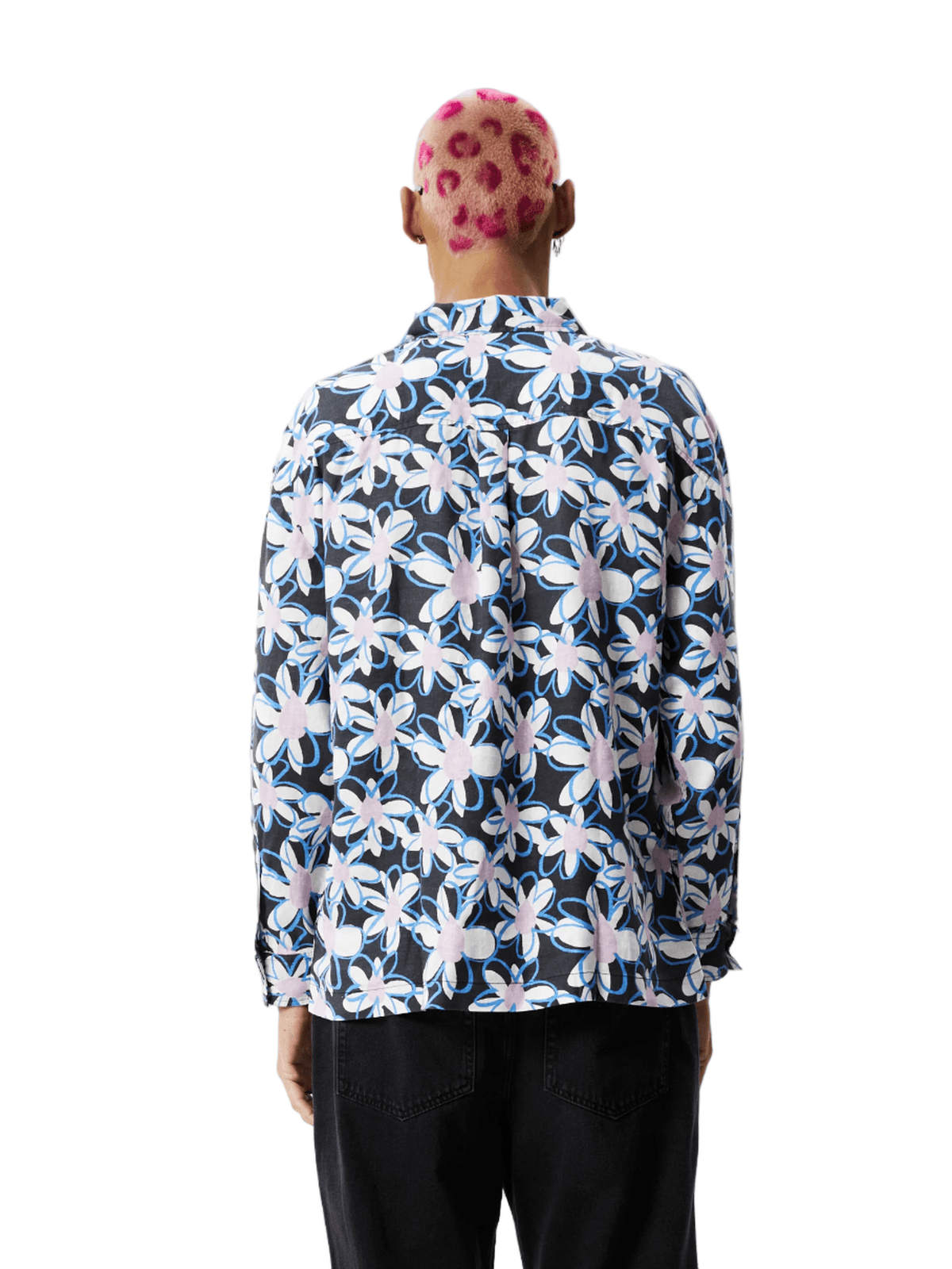 Afends - Waterfall Hemp Cuban LS Shirt - Stone Black - Velocity 21